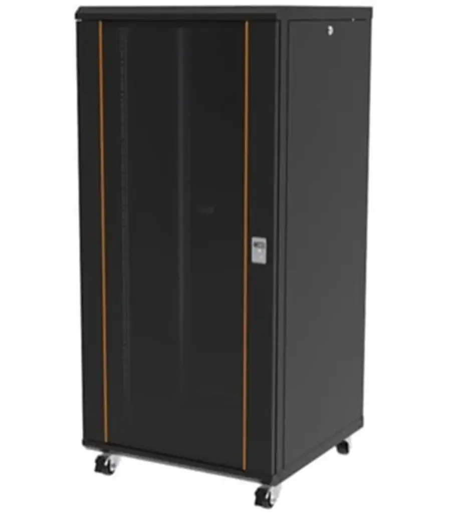 AGER AG-VB22U6060S1-BAAA-A-D1-YD 22U 19" Vega Base Free Standing Cabinet W=600mm D=600mm Black.