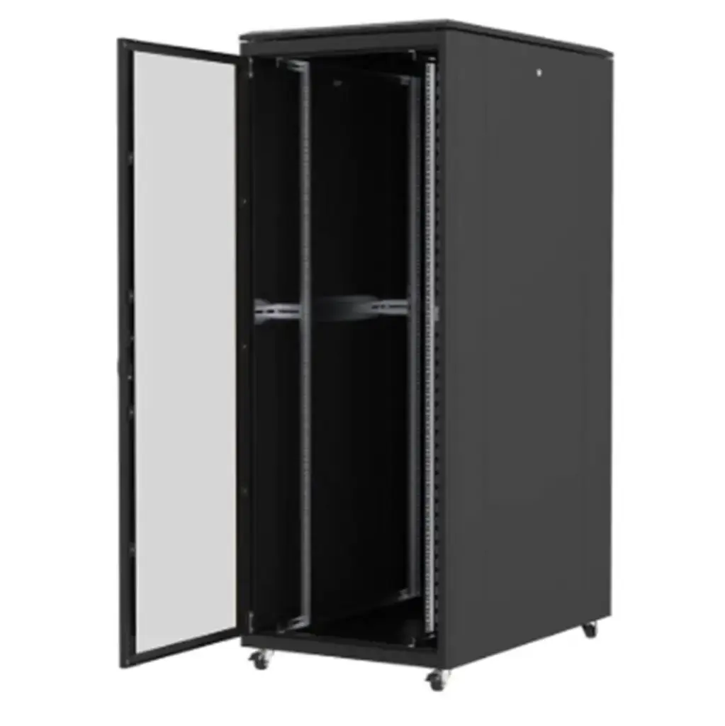 [AG-VB26U6080S1-BAAA-A-D1-YD] AGER AG-VB26U6080S1-BAAA-A-D1-YD 26U 19" Vega Base Free Standing Cabinet W=600mm D=800mm. 