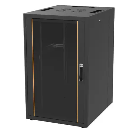 AGER AG-VB26U8080S1-BAAA-A-D1-YD 26U 19" Vega Base Free Standing Cabinet W=800mm D=800mm Black.