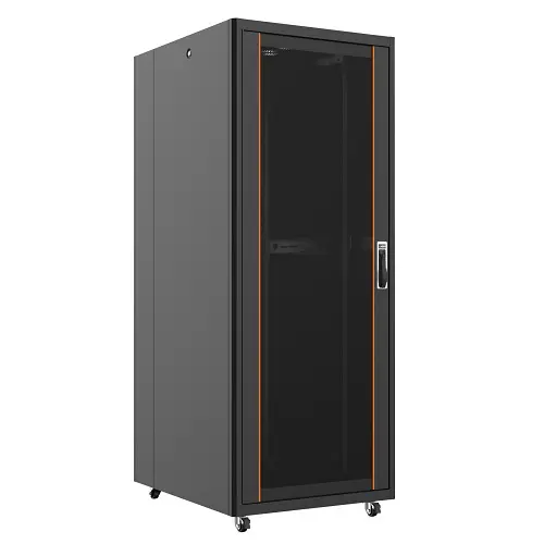 AGER AG-VB42U8010S1-GGAA-A-D1-YD 42U 19" Ager Vega Base Free Standing Cabinet W=800mm D=1000mm Black.