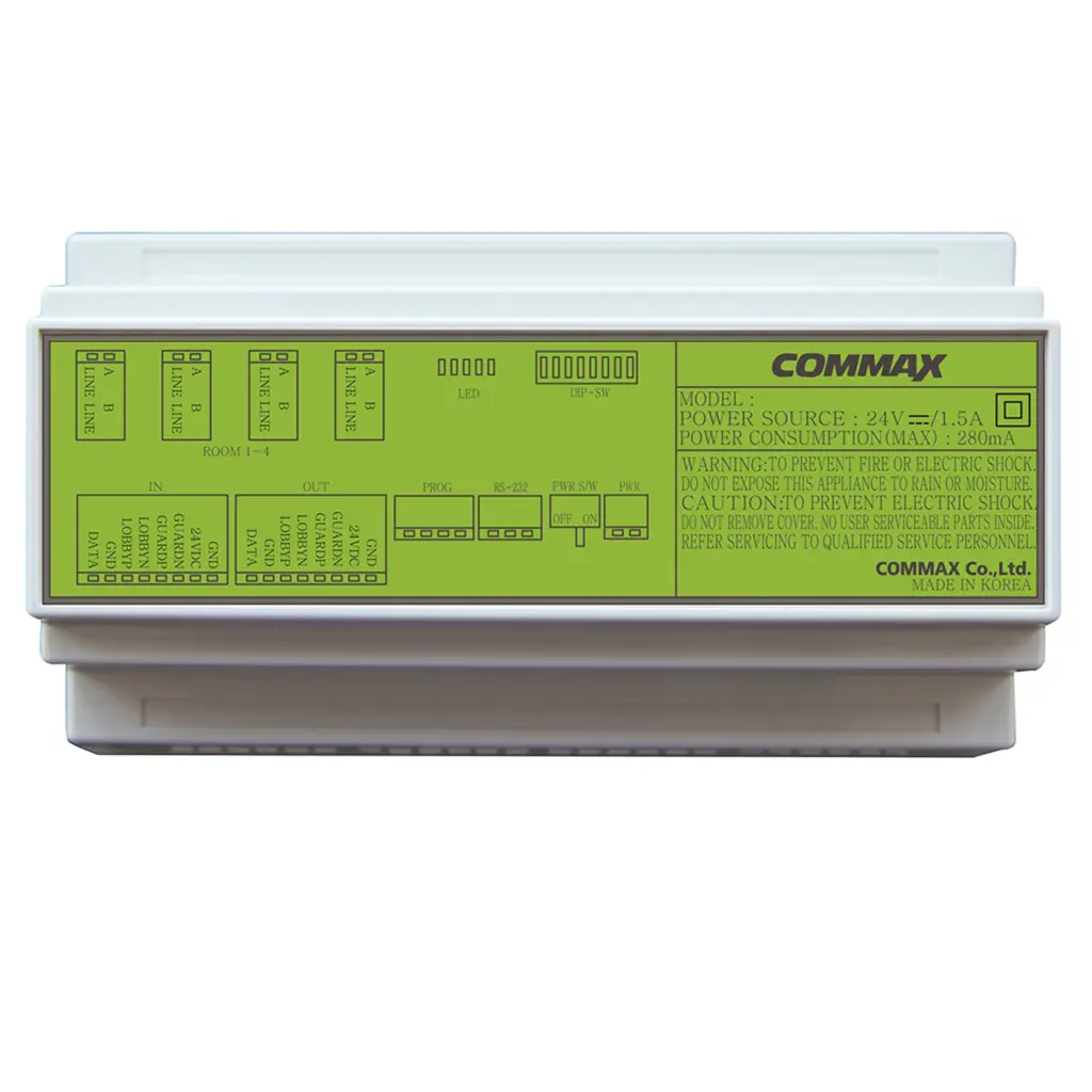 [CCU-204AGF] COMMAX CCU-204AGF Audio Gate (4ch Distributor).