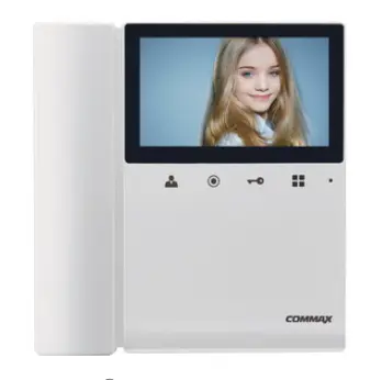 COMMAX CDV-43K 4.3" Inch Color Video Phone White.