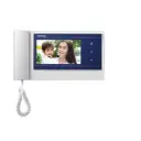 COMMAX CDV-70K 7" Inch Color Monitor with Handset Intercom White. 