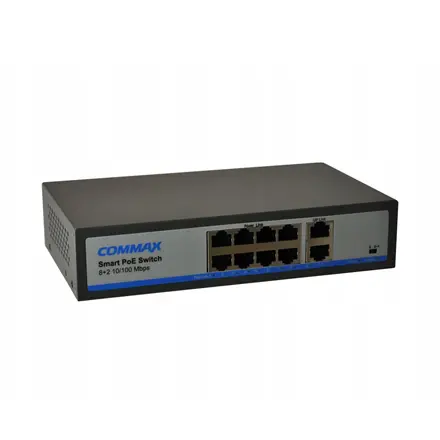 [CIOT-H8L2] COMMAX CIOT-H8L2 8 Port Switch CH PoE Hub.