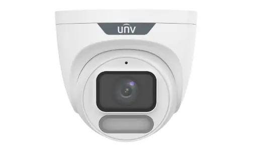 [IPC3624LE-ADF28K-WP] UNIVIEW (UNV) IPC3624LE-ADF28K-WP 4MP Color Hunter Wise-Isp Fixed Warm Light Turret.