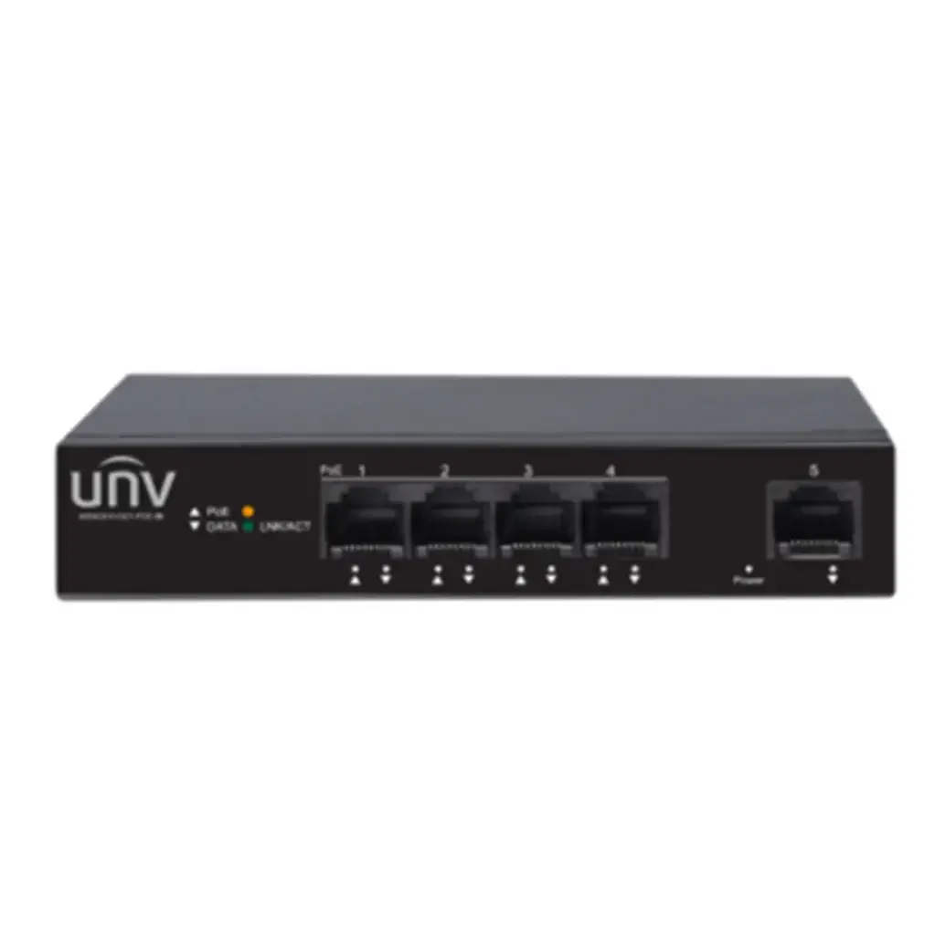 [NSW2010-5GT-POE-IN] UNIVIEW (UNV) NSW2010-5GT-POE-IN Ethernet Switch (POE)• Support IEEE802.3 at standard.