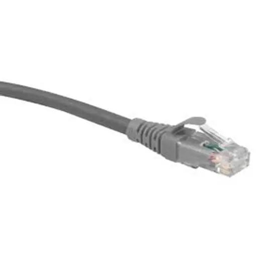 [C6CPCU030-555BB] Leviton (Brand-Rex) - C6CPCU030-555BB - U/UTP Patch Cord Cat6+ Blade Grey LS0H Grey 3 Mtr.