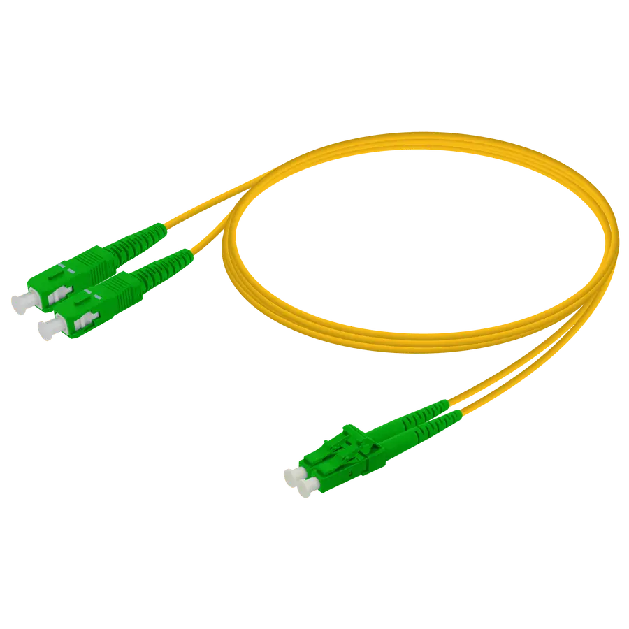[HOPLC008010LC203] Leviton (Brand-Rex) - HOPLC008010LC203 - FO Patch Cord SM Duplex LC - LC 1 Mtr.
