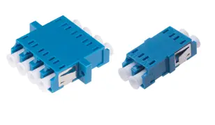 LEVITON BHCLCSM001 LC single mode duplex adapter.