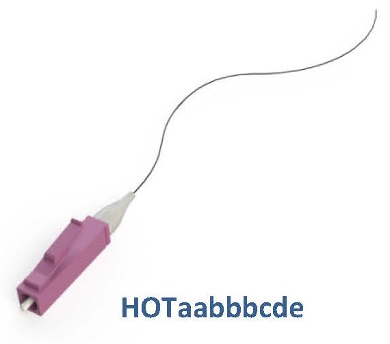 [HOTLC008001] Leviton (Brand-Rex) - HOTLC008001 - FO Pigtail LC SM 8/125 1 Mtr.