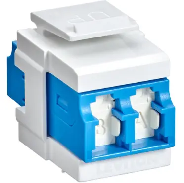 [41086-SLW] Leviton - 41086-SLW - ADPT QP LC SHUT BLUE/WHITE