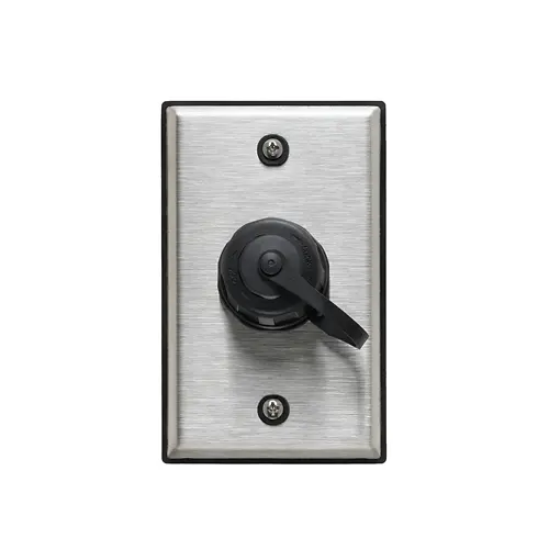 [D670K-1S1] Leviton - D670K-1S1 - DuraPort Industrial Outlet Kit, Single Gang, 1-Port.