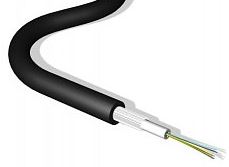 [GF008UNI06lU-Eca] Leviton - GF008UNI06lU-Eca - 6 Fibre Singlemode - Universal Duct Grade Unitube - G652D  - LSHF/LSZH - EuroClass Eca - Black.