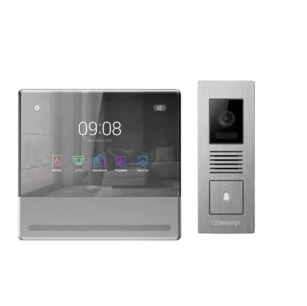 [CDV-70QT/DRC-4PIP] COMMAX CDV-70QT/DRC-4PIP 7" Inch Video Phone/Out Door Camera.