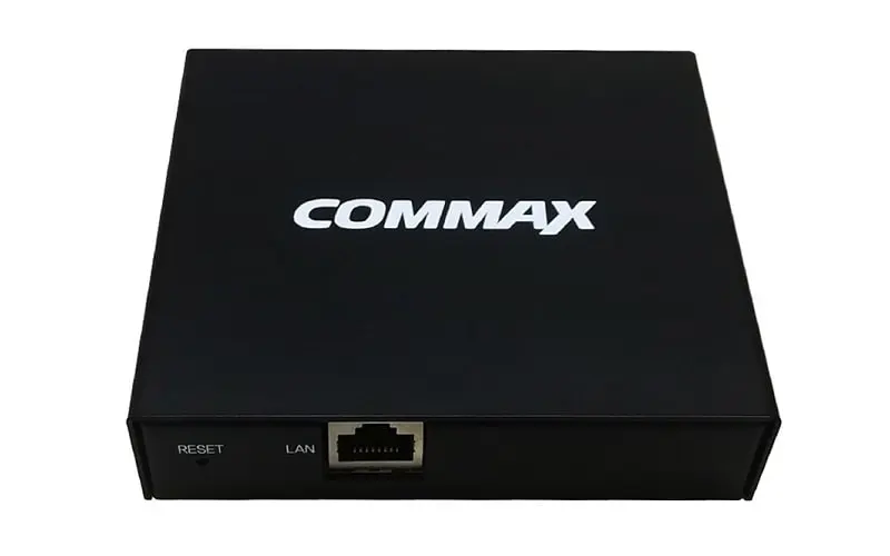 COMMAX CGW-1KM SIP Gateway Device – Connect IP Intercoms to VoIP & SIP Phone Systems Black.