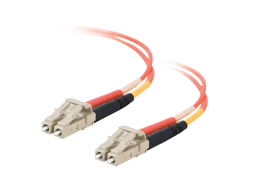 [VPC-M3D1LCLC0010] LEVITON VPC-M3D1LCLC0010 Fiber Patch Cord OM3 Multimode Aqua 1.6 mm DUP-ZIP, LC/UPC-LC/UPC, 1.0 Meter.