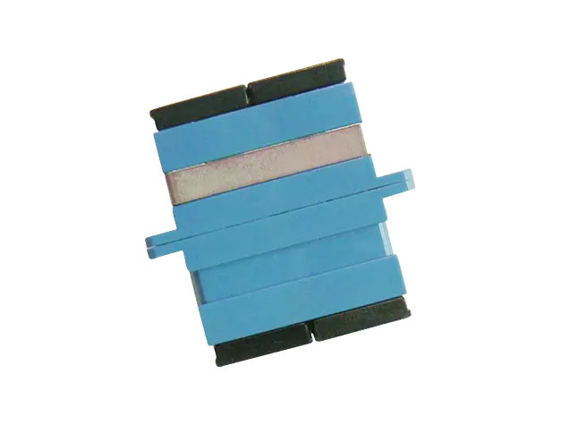 [BHCDCSM001] Leviton (Brand-Rex) - BHCDCSM001 - SC Duplex, single-mode, zirconia ceramic sleeve, blue.