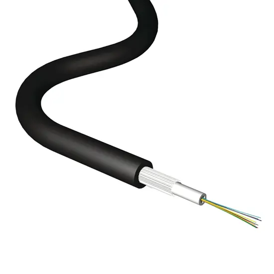 Leviton (Brand-Rex) - GF008UNI04STALU-ECA - ST Armored Uni - Universal - OS2 / 4 Fiber - Euro class Eca.