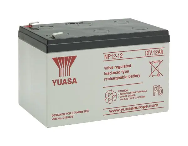[NP12-12] Yuasa - NP12-12 - Industrial VRLA Battery (12V 12Ah).