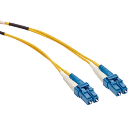 [VPC-S2D1LCLC0020] Leviton (Brand-Rex) VPC-S2D1LCLC0020 Fiber Patch Cord OS2 Single mode Yellow 1.6 mm DUP-ZIP, LC/UPC-LC/UPC, 2.0 Meters.