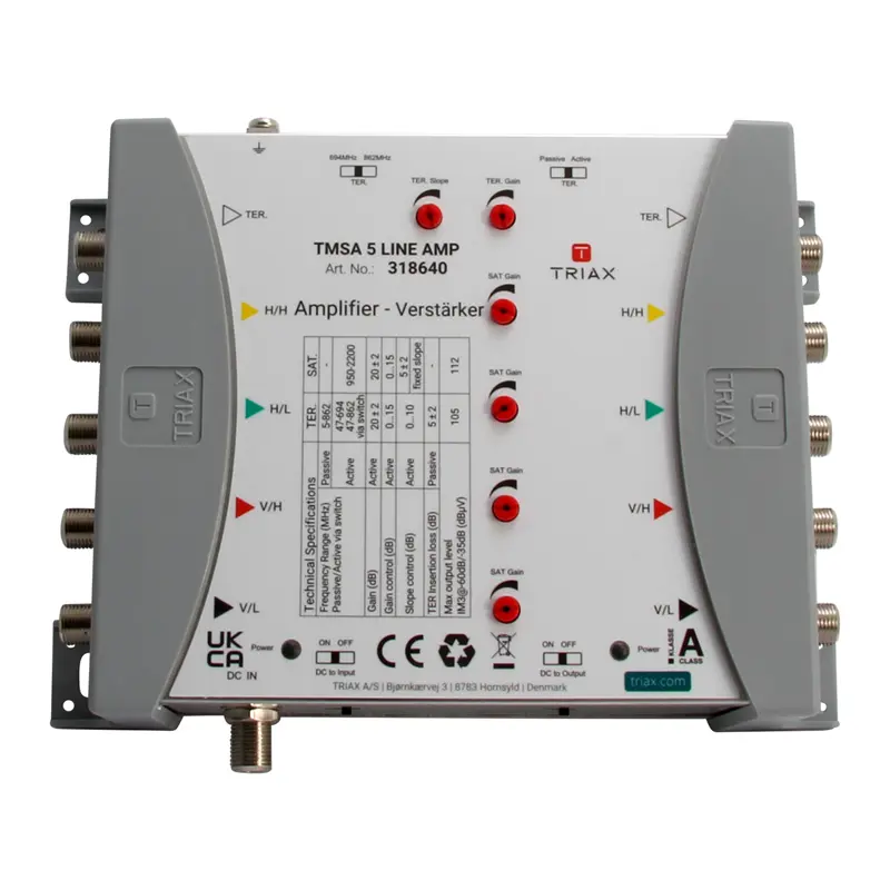 [318640] TRIAX 318640 TMSA 5 LINE AMP.