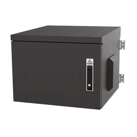 [AG-OTO7U6060XX] AGER AG-OTO7U6060XX 07U 19" Outdoor Wall Mounting Cabinet W=600mm D=600mm.