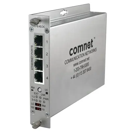 Comnet CLFE4EOC 4 Port Ethernet-over-Coax Extender.