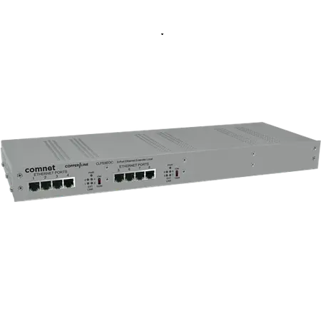 [CLFE8EOC] Comnet CLFE8EOC Ethernet Extender over Coax, af PoE Passthrough Supported, 8-Channel.