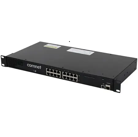 [CNG8IPS] Comnet CNG8IPS Hardened, Managed, 8-Port PoE Midspan Injector.