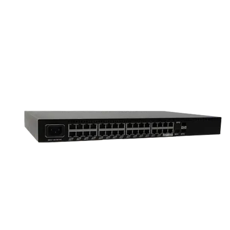[EPD-32P] Comnet EPD-32P Commercial Managed PoE Switch, 32 Port with Integrated Camera Defense Cybersecurity.