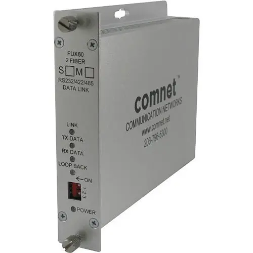 Comnet FDX60S2 RS232/RS422/RS485 DATA LINKSM, 2 FIB.