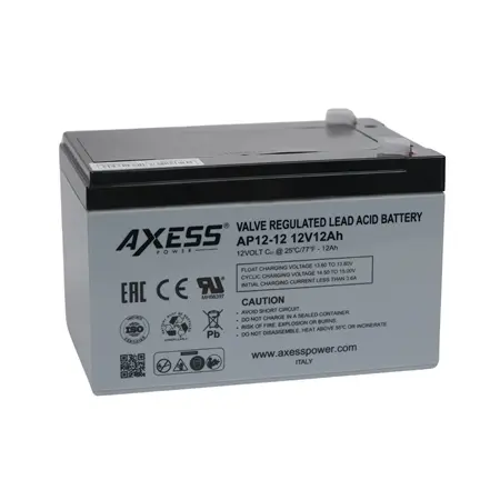 [AP12-12] AXESS AP12-12 VALVE REGULATED LEAD ACID BATTERY 12V-12AH.