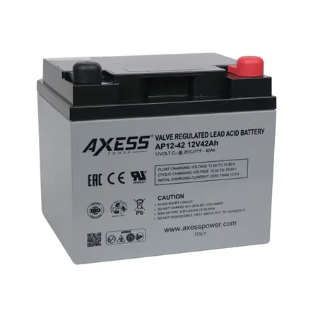[AP12-42] AXESS AP12-42 VALVE REGULATED LEAD ACID BATTERY 12V-42AH.